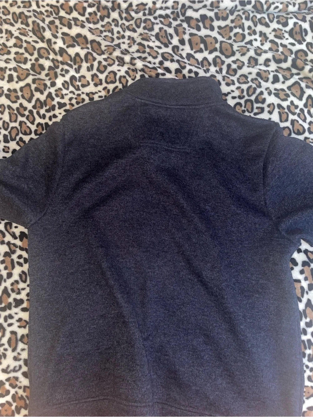 ♡ Baggy Dark Grey Zip Jacket - Picture 3 of 3